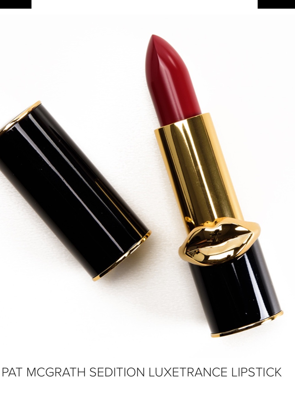 Pat McGrath LuxeTrance Lipstick — Classic Red
